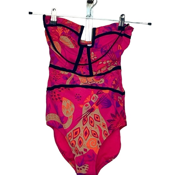 Nanette Lenore One Piece Swim Suit Bathing Suit Size XS - Picture 1 of 3